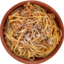 Salted Pasta with mushroom sauce